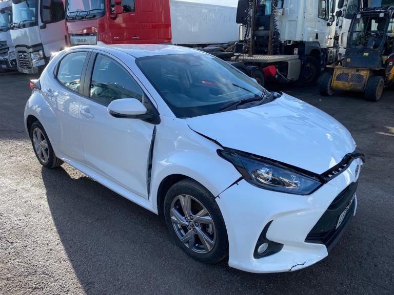 2024 TOYOTA YARIS ICON 1.5 HYBRID ELECTRIC CVT AUTO 5 DOOR H/B DAMAGED SALVAGE