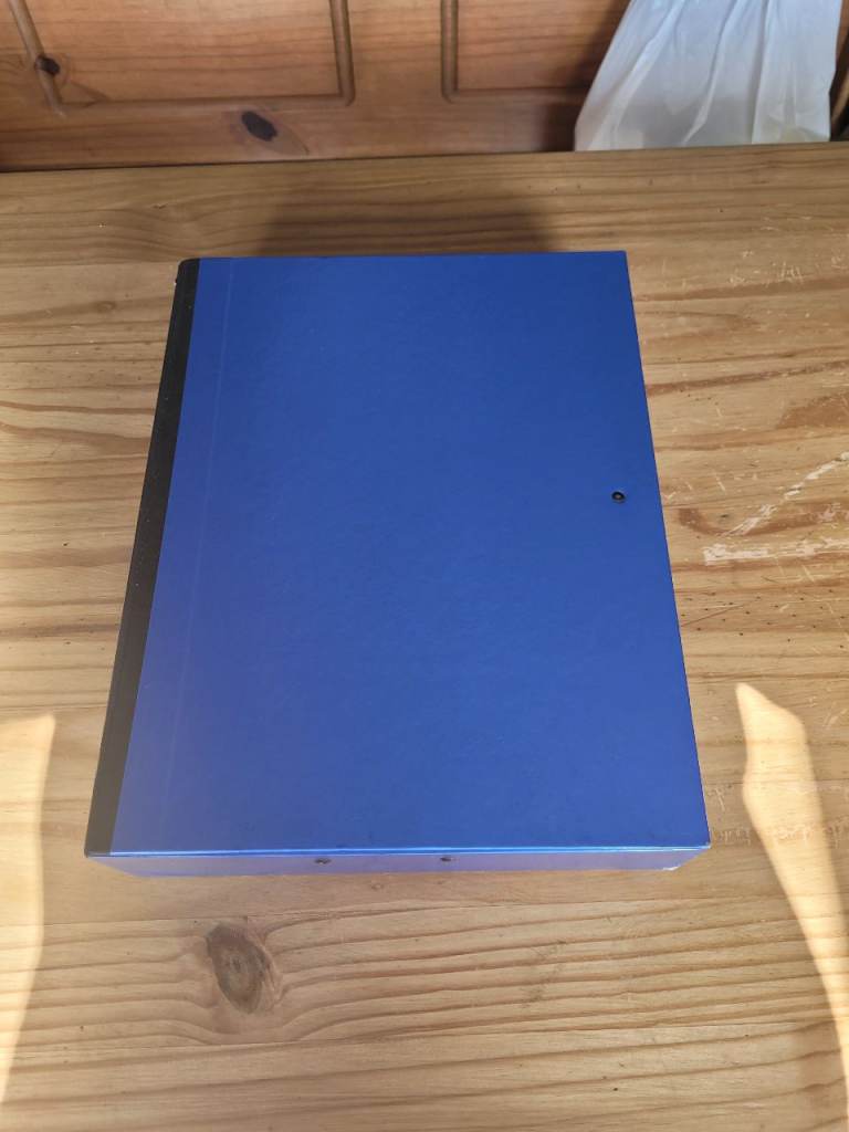 Six A4 box files