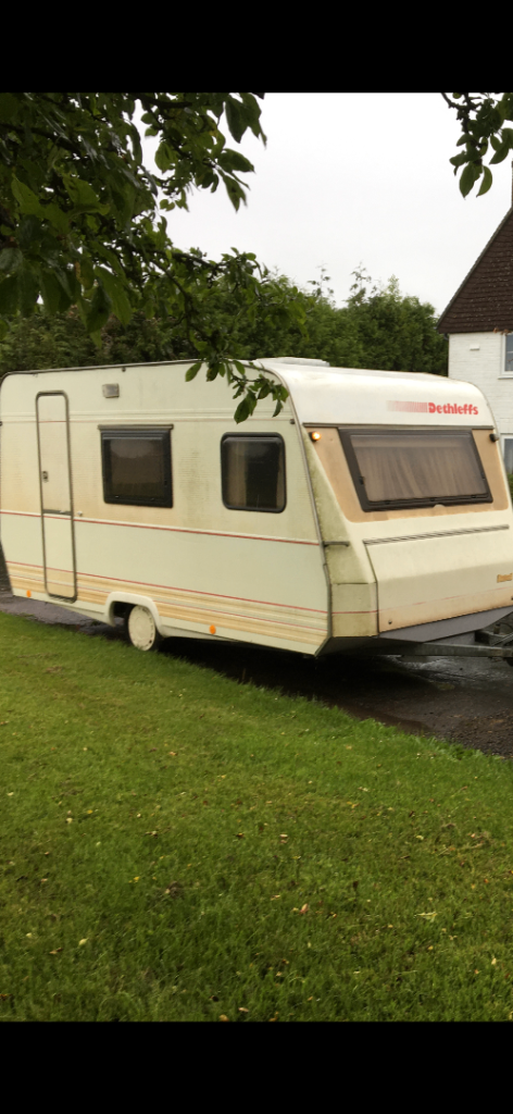 4 berth Dethleffs caravan 
