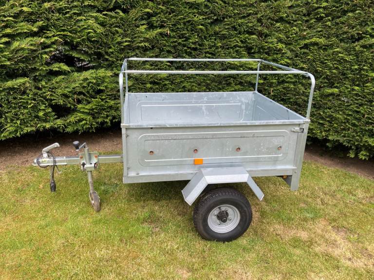 Erde e24*2007 Car Trailer with extension, cover and spare wheel