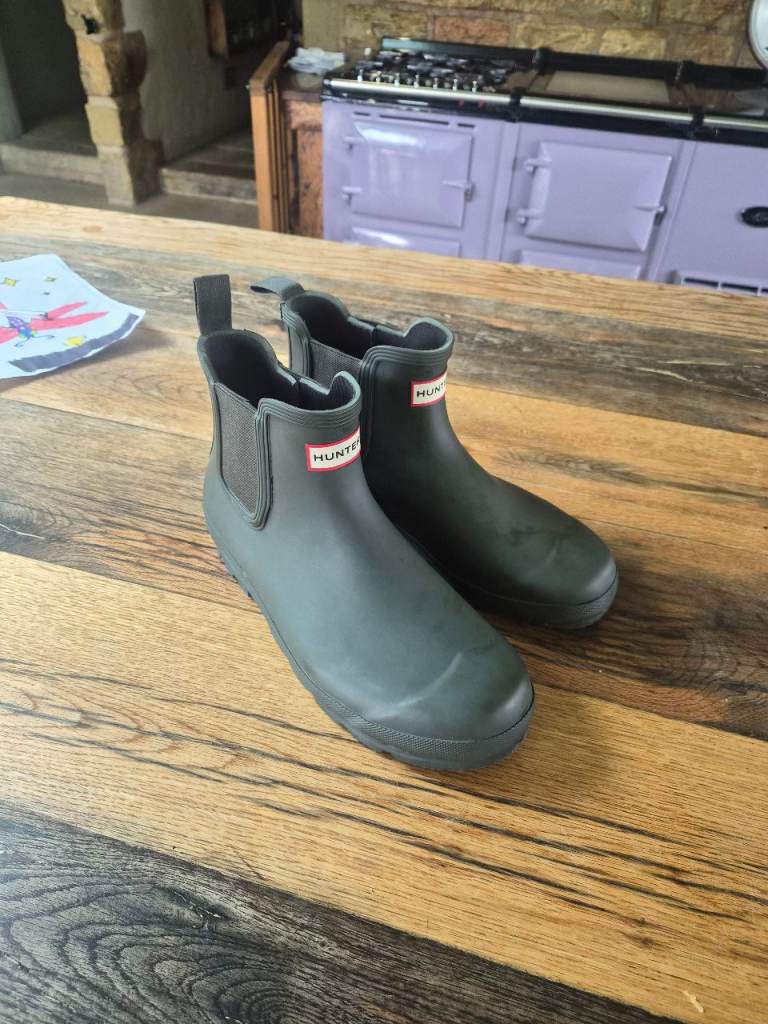hunter cut off wellies