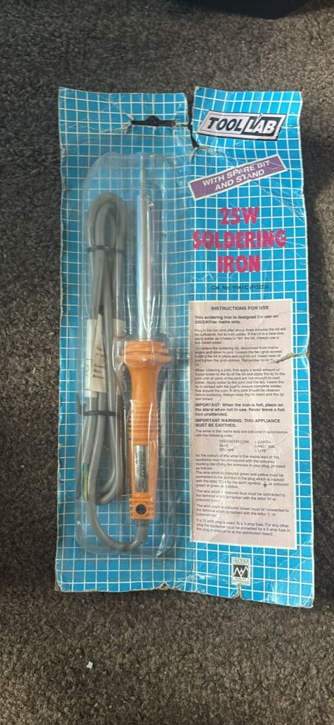 Tool Lab 25W Soldering Iron. 