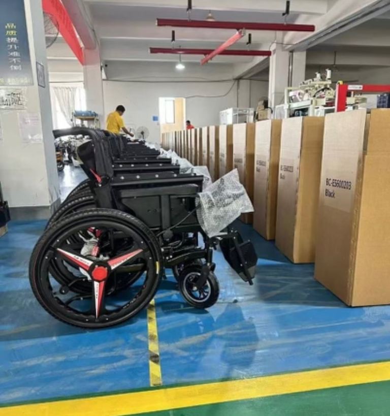 New electric wheelchair 