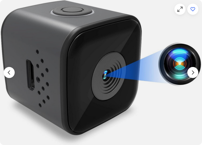 Mini Spy Camera 1080P HD Hidden CCTV with Night Vision and Motion Detection BNIB