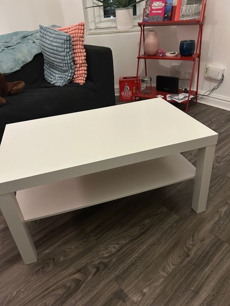 white ikea coffee table 