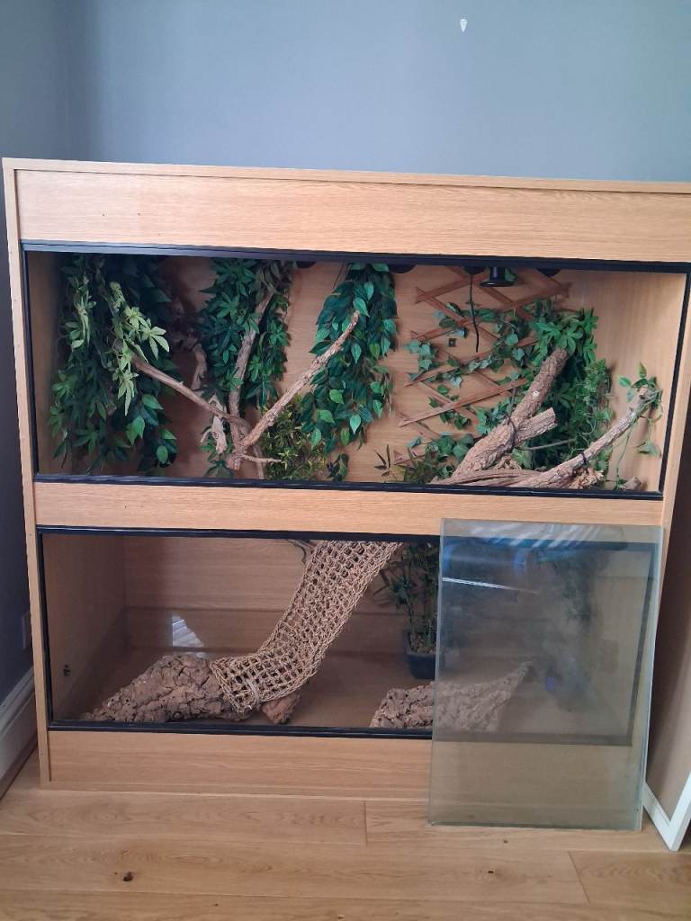 Vivarium 4ft x4ft x 2ft with accessories 