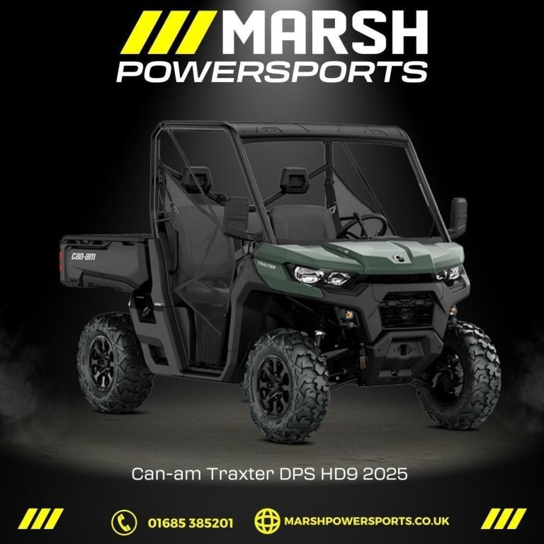 Traxter DPS HD9 2025 Model - Can-Am Main Dealer - Discover the Cab Kit Offer!