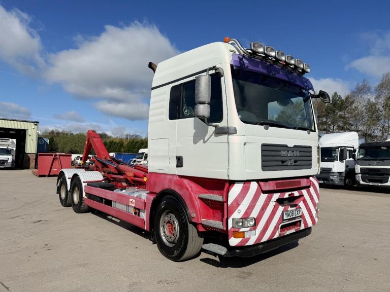 2008 MAN TGA 26 430 6X4 HOOK LOADER 