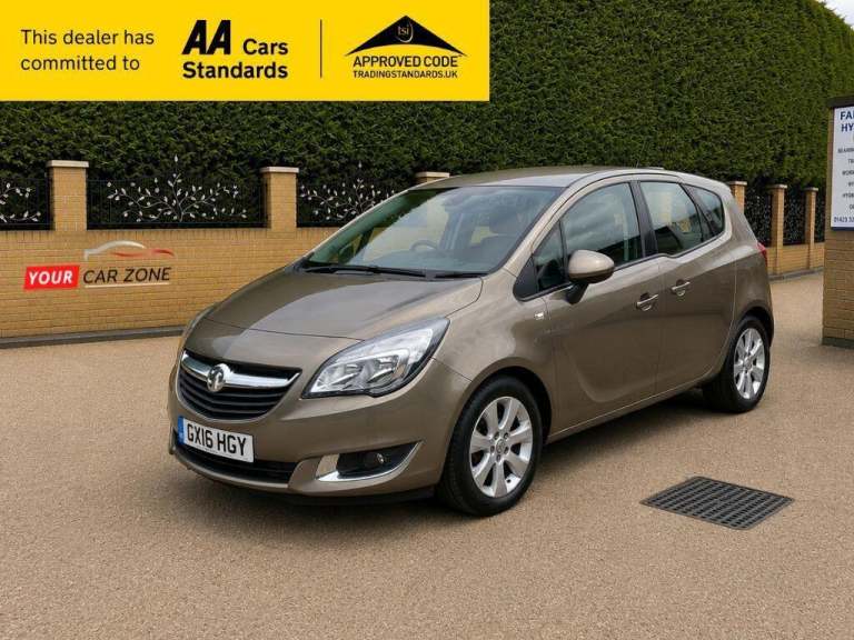 2016 Vauxhall Meriva 1.4i Life MPV 5dr Petrol Manual Euro 6 (100 ps) Mpv Petrol Manual