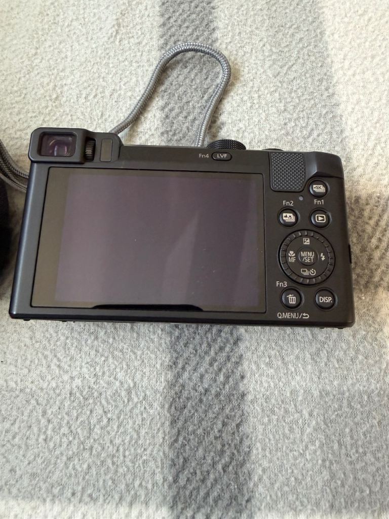 Panasonic LUMIX tz80 Digital Camera - Black, Good Condition