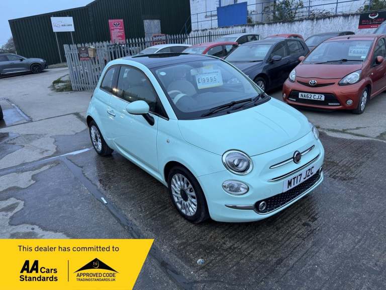 2017 Fiat 500 1.2 Lounge 3dr Dualogic HATCHBACK PETROL Automatic