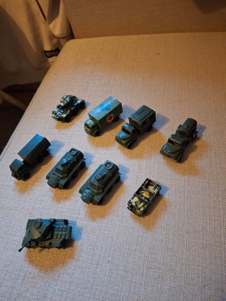 Matchbox army vehicles 