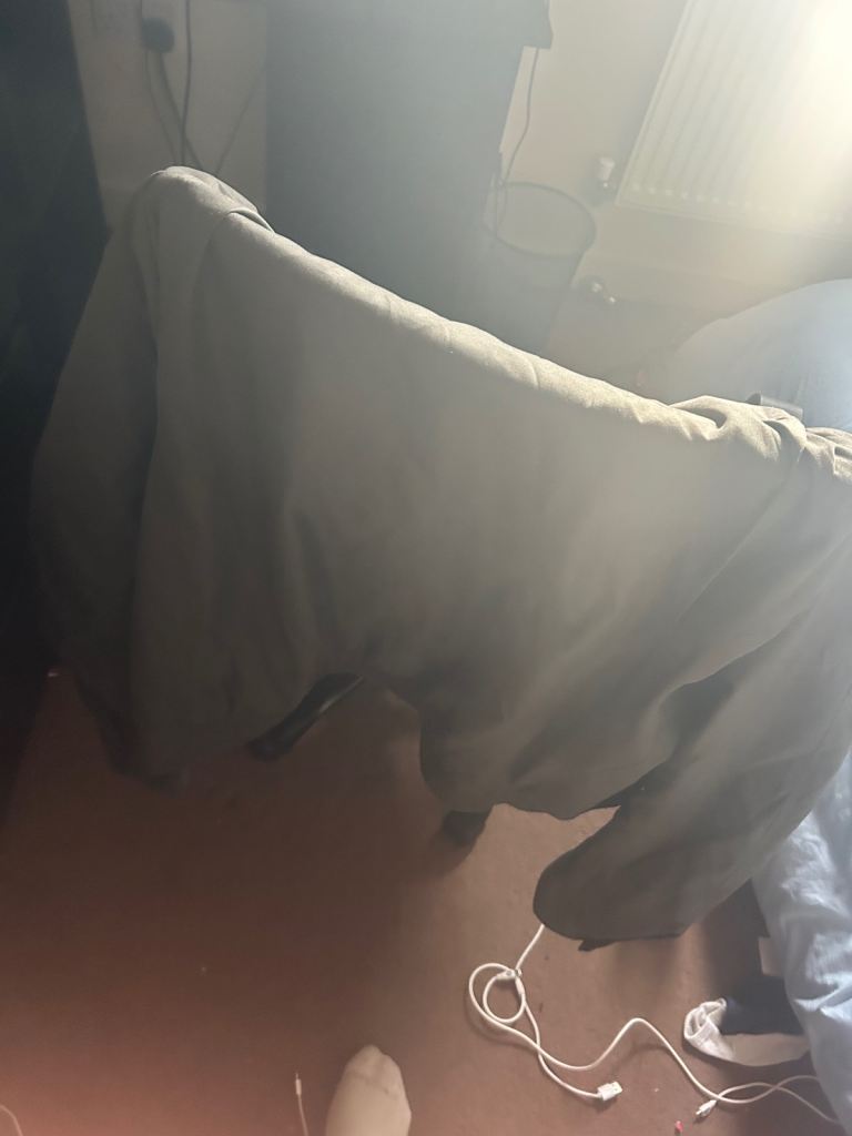 Polo Ralph Lauren Grey Jacket – Medium, Good Condition