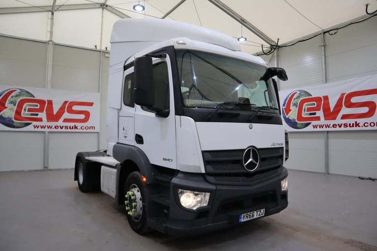 2016 (66 PLATE) Mercedes Benz ACTROS 1840 4x2 Euro 6 Tractor Units