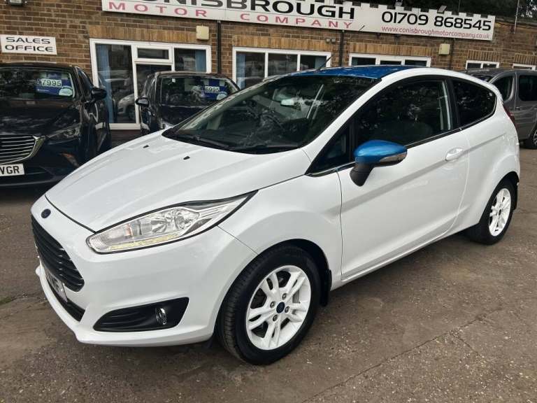 2017 Ford Fiesta 1.2 ZETEC WHITE EDITION SPRING 3DR Manual Hatchback Petrol Manual