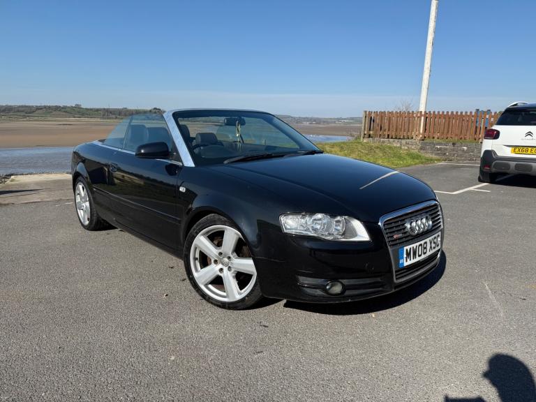2008 Audi A4 2.0 TDi S Line 2dr CONVERTIBLE Diesel Manual