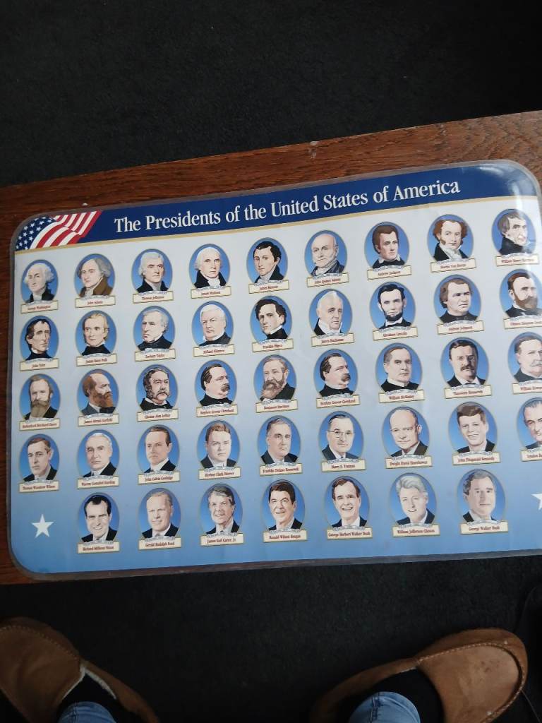 Rare US Presidents through time poster