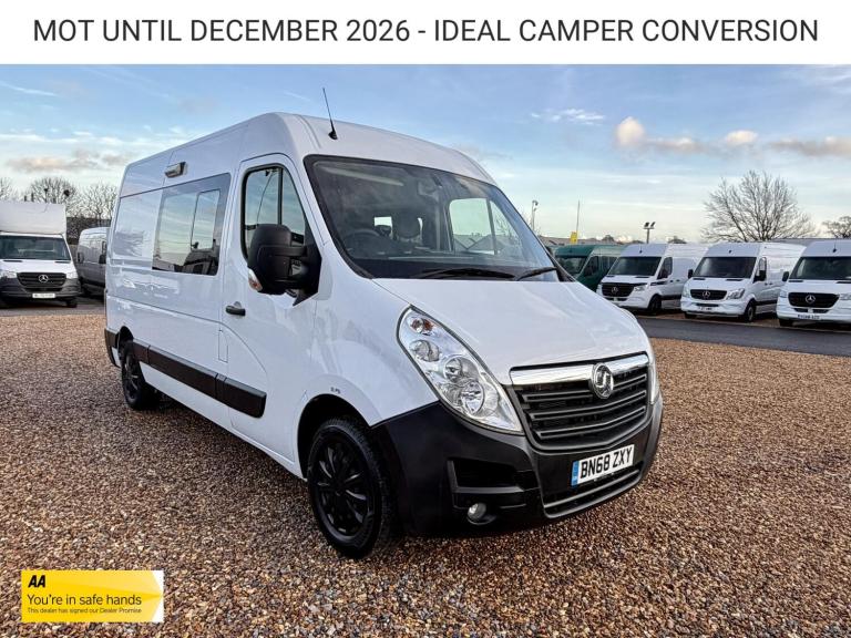2019 Vauxhall Movano 2.3 CDTi 3500 Panel Van 5dr Diesel Manual FWD L2 H2 Euro 6 (130 ps) Panel Va...