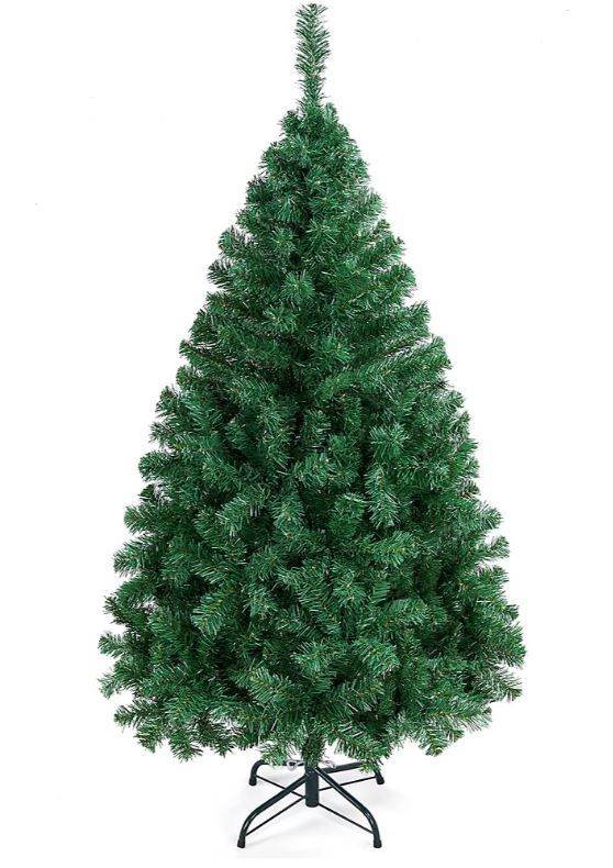 5-5.5ft Artificial Christmas Tree with Stand & separate branches & Decorations