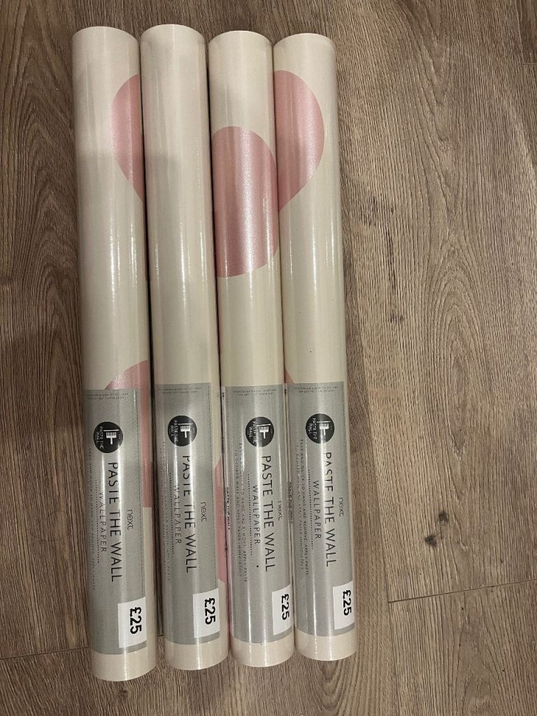 Next - Pink Chic wallpaper. x4 rolls