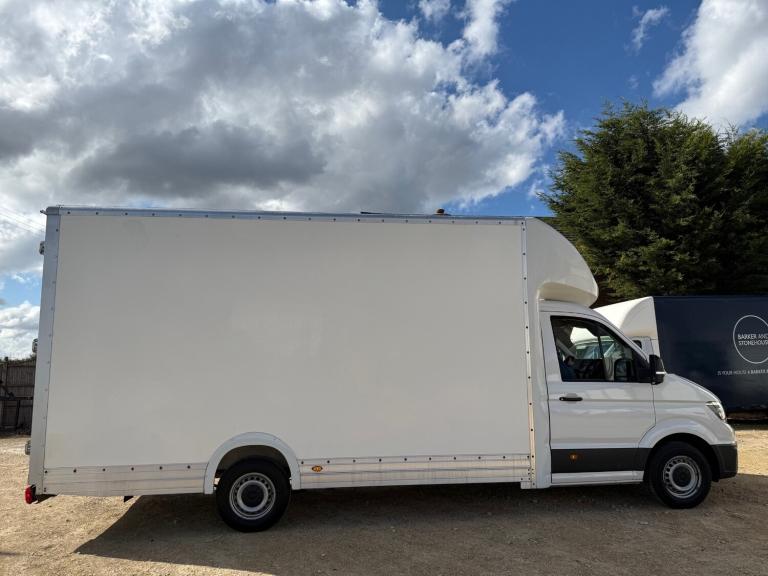2022 M.Y. 71 VW VOLKSWAGEN CRAFTER LWB XL LOW LOADER LUTON BOX VAN RARE 5M