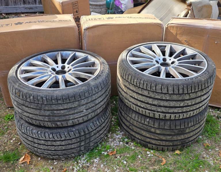 4x 19" Mercedes CLS Alloy Wheels Original 2015