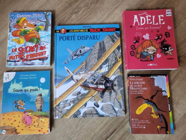 5 Kids French Books