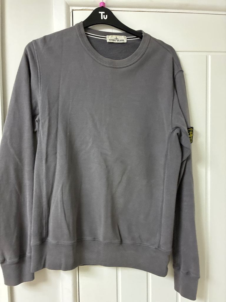 Men’s grey Stone Island Jumper