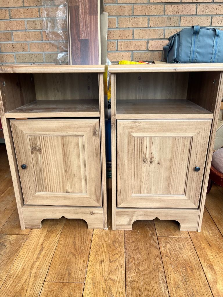 Two bedside tables