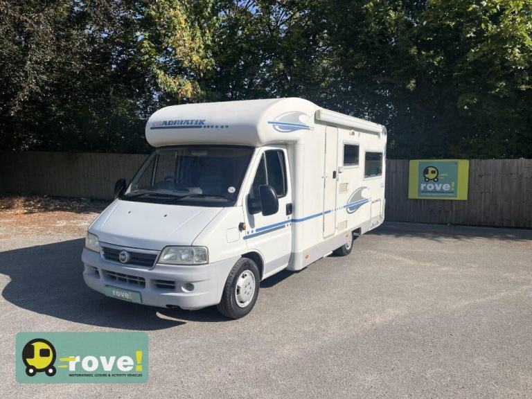 2004 Adria Coral 680 SL 2 Berth 2 Belt End Lounge Conversion 2.3 Fiat Motorhome 