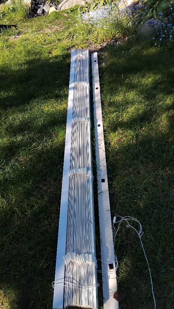 Wooden blinds size width 2388 drop 1194