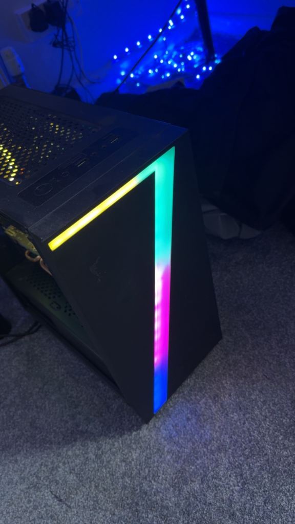 Custom Built Desktop PC with RGB Lighting – Good Condition
