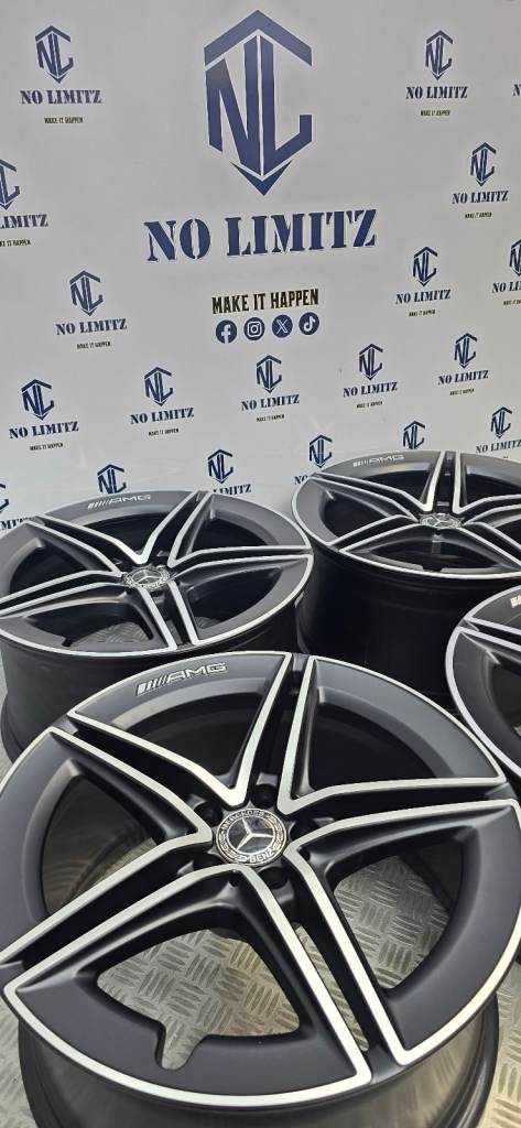 PREMIUM DIVISON GENUINE MERCEDES 20" E63S S-CLASS ALLOY WHEEL 5x112 DIAMOND CUT