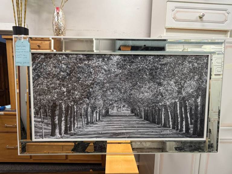 Really nice wall mirror tress of autumn 67cm tall 117cm wide only £49