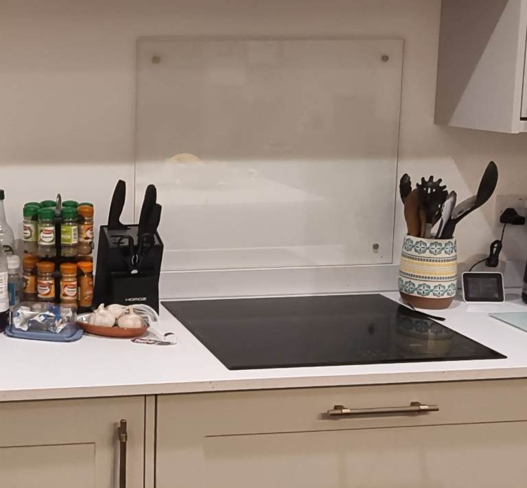 Splashback- Toughed glass