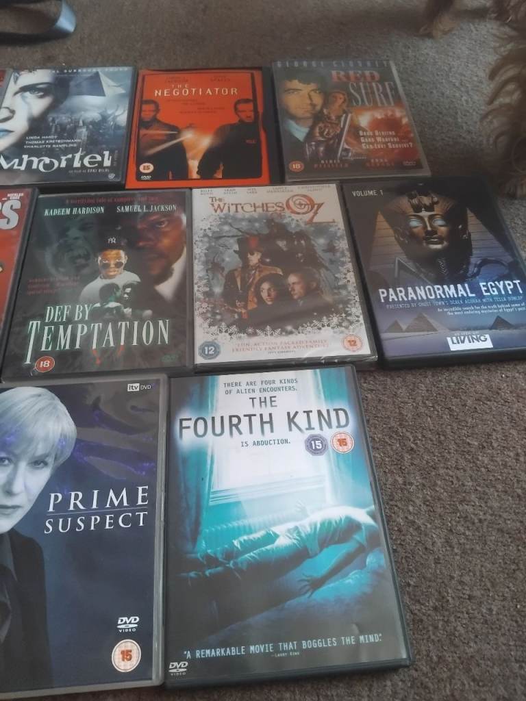 Dvds good condition 