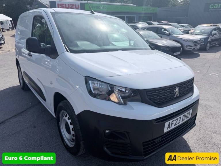 2023 Peugeot Partner White 1.5 BlueHDi Professional Premium+ van, 64,000 miles, Euro 6, 6-Speed  ...