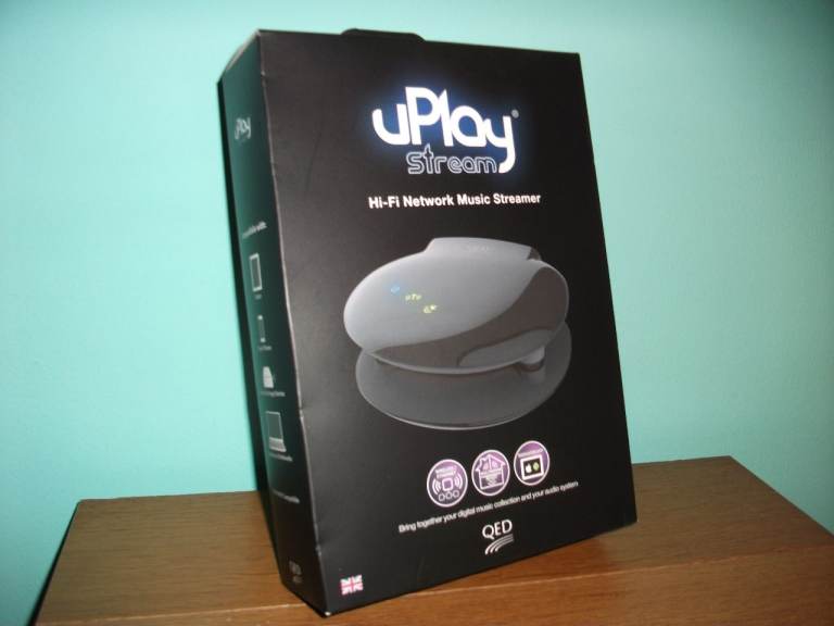 QED uPlay Stream HiFi Network Music Streamer Wireless/Dedicated APP/App Store