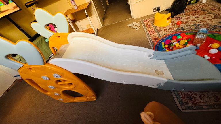 Kids Indoor/Outdoor Slide - Multicoloured, Good Condition