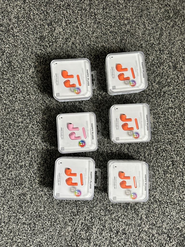 Happy plugs true wireless headphones 