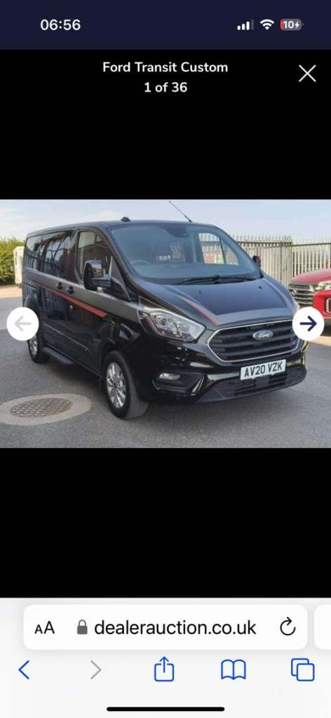 FORD TRANSIT CUSTOM 2.0 300 EcoBlue Limited 2020