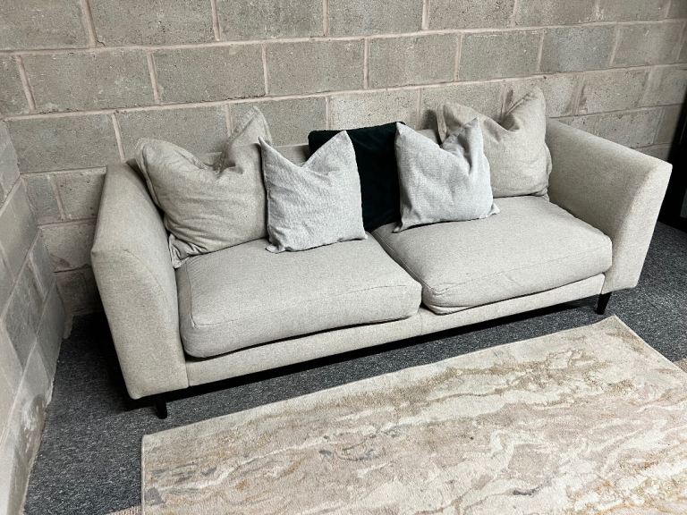 Grey 3 Seater In Great Condition Delivery Available 