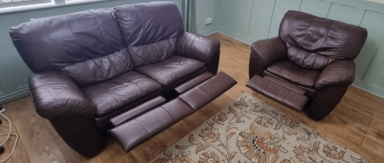 DFS recliner sofa set can deliver 
