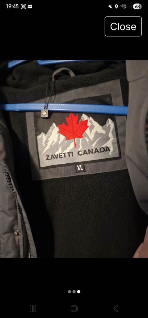 Like new. Lovely mens zavetti canada coat xl