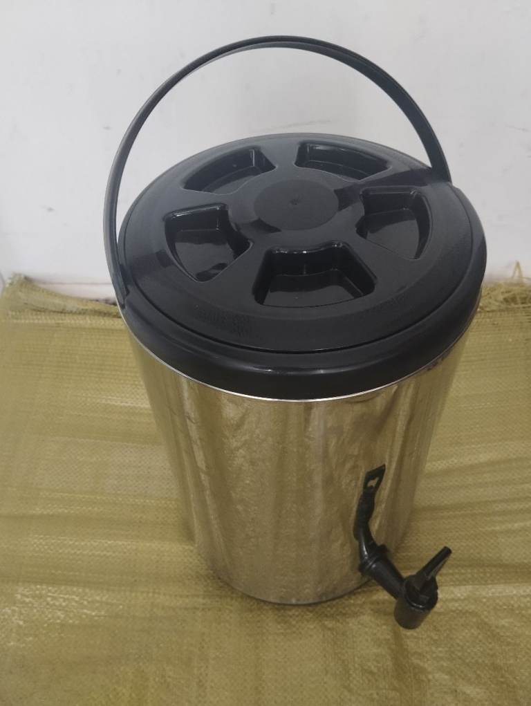 Large Metal Drinks Dispenser with Tap – Good Condition
