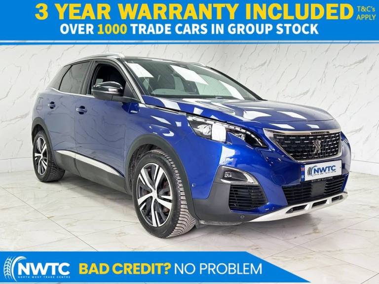 2017 Peugeot 3008 1.2 PureTech GT Line SUV 5dr Petrol Manual Euro 6 (s/s) (130 ps) EXTENSIVE  HAT...