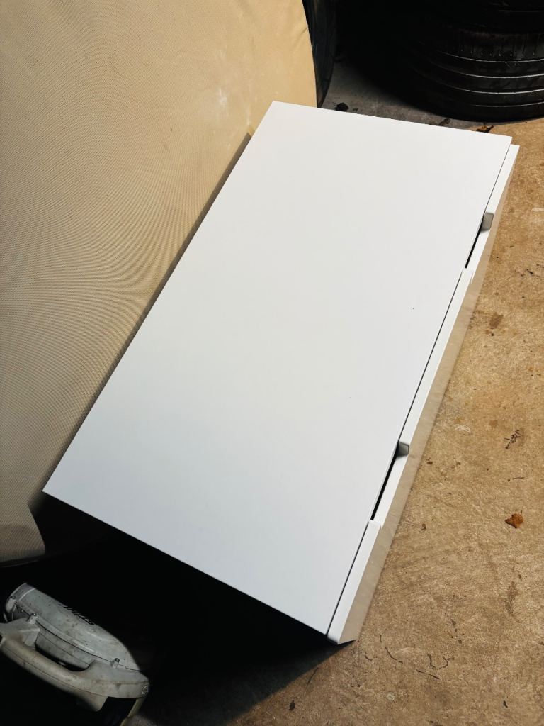 IKEA white storage 