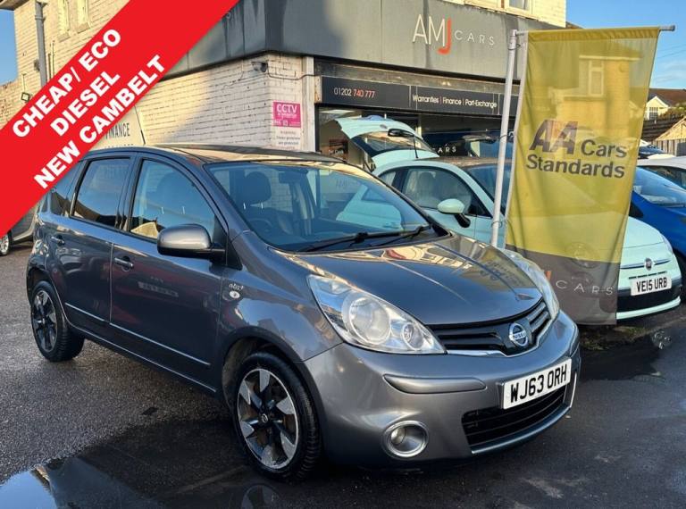 2013 Nissan Note 1.5 dCi n-tec+ Hatchback 5dr Diesel Manual Euro 5 (90 ps) Hatchback Diesel Manual