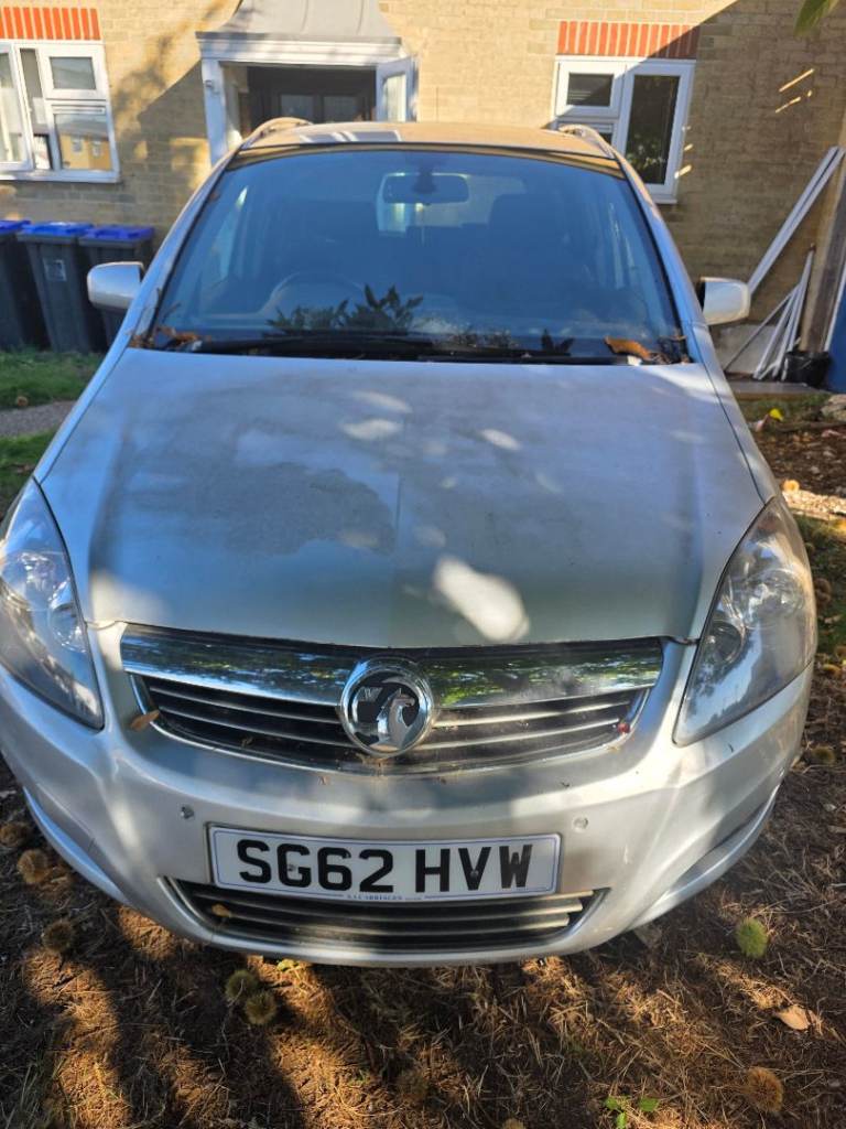 Vauxhall, ZAFIRA, MPV, 2012, Manual, 1686 (cc), 5 doors