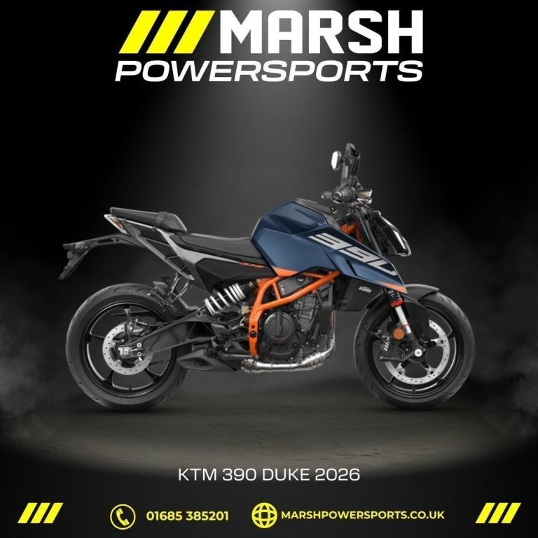 390 Duke 2026 Model - KTM Main Dealer - 0% Finance!